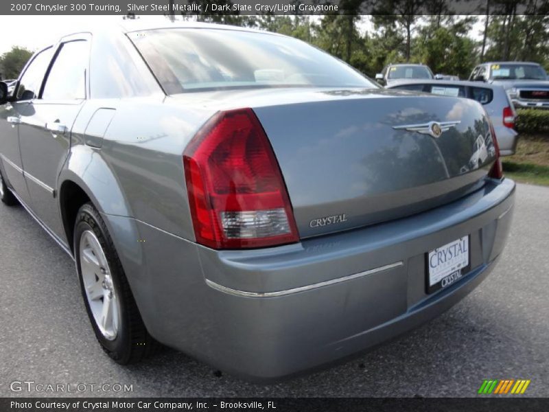Silver Steel Metallic / Dark Slate Gray/Light Graystone 2007 Chrysler 300 Touring