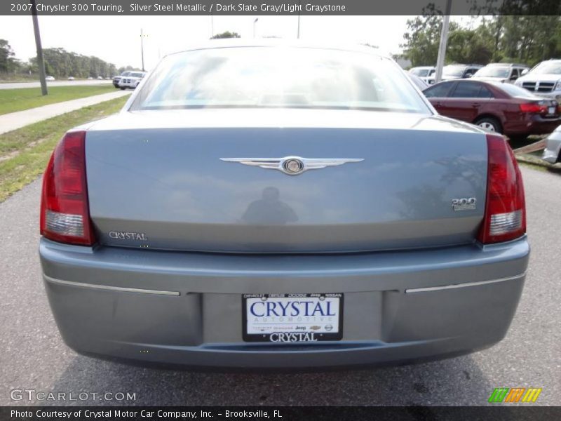 Silver Steel Metallic / Dark Slate Gray/Light Graystone 2007 Chrysler 300 Touring