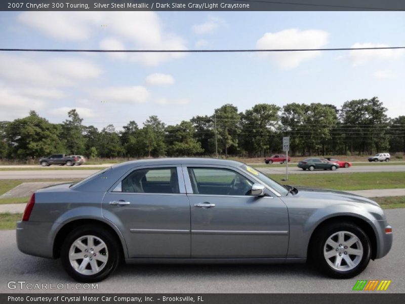 Silver Steel Metallic / Dark Slate Gray/Light Graystone 2007 Chrysler 300 Touring