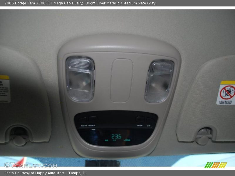 Bright Silver Metallic / Medium Slate Gray 2006 Dodge Ram 3500 SLT Mega Cab Dually