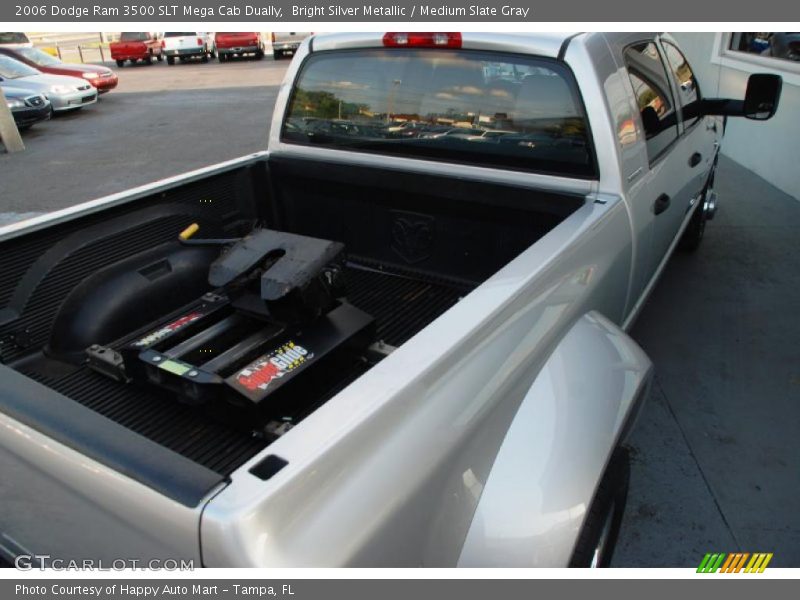 Bright Silver Metallic / Medium Slate Gray 2006 Dodge Ram 3500 SLT Mega Cab Dually