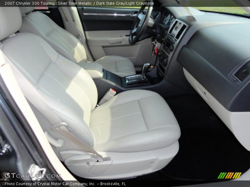 Silver Steel Metallic / Dark Slate Gray/Light Graystone 2007 Chrysler 300 Touring