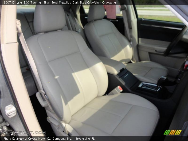 Silver Steel Metallic / Dark Slate Gray/Light Graystone 2007 Chrysler 300 Touring