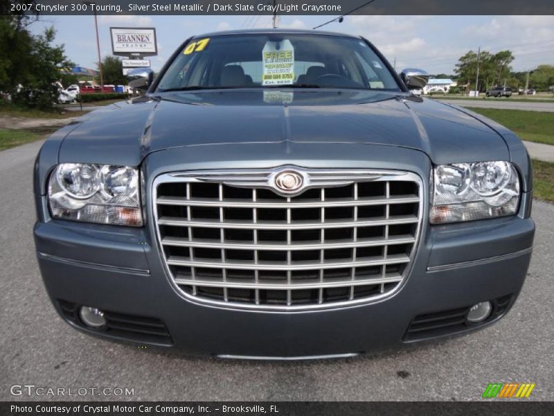 Silver Steel Metallic / Dark Slate Gray/Light Graystone 2007 Chrysler 300 Touring
