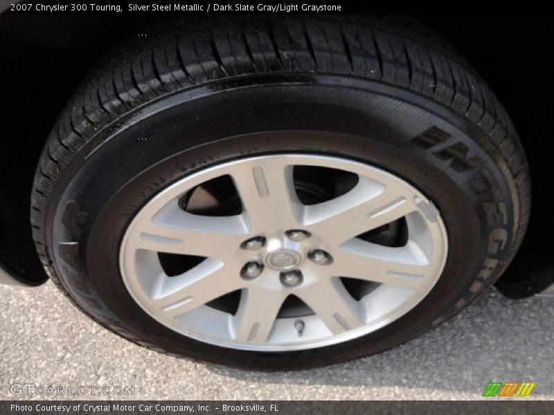 Silver Steel Metallic / Dark Slate Gray/Light Graystone 2007 Chrysler 300 Touring