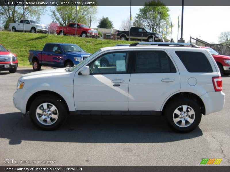 White Suede / Camel 2011 Ford Escape Limited 4WD