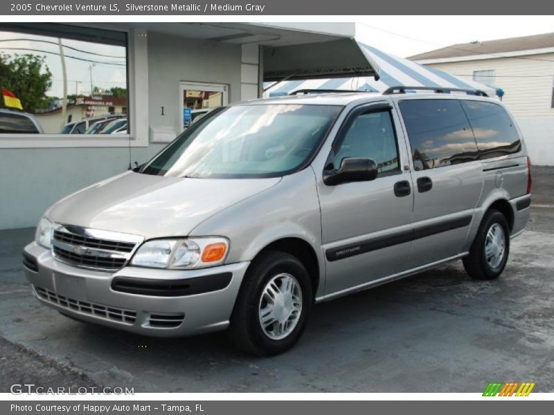 Silverstone Metallic / Medium Gray 2005 Chevrolet Venture LS