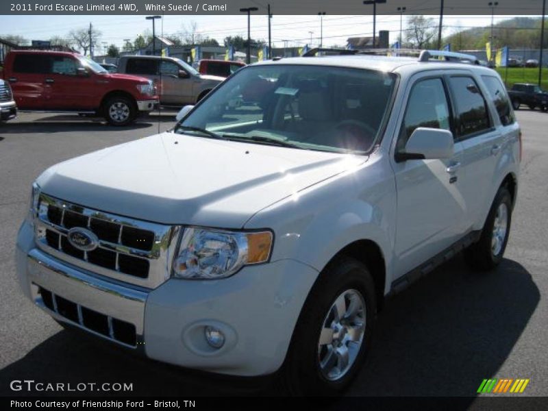 White Suede / Camel 2011 Ford Escape Limited 4WD