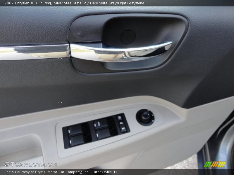 Silver Steel Metallic / Dark Slate Gray/Light Graystone 2007 Chrysler 300 Touring