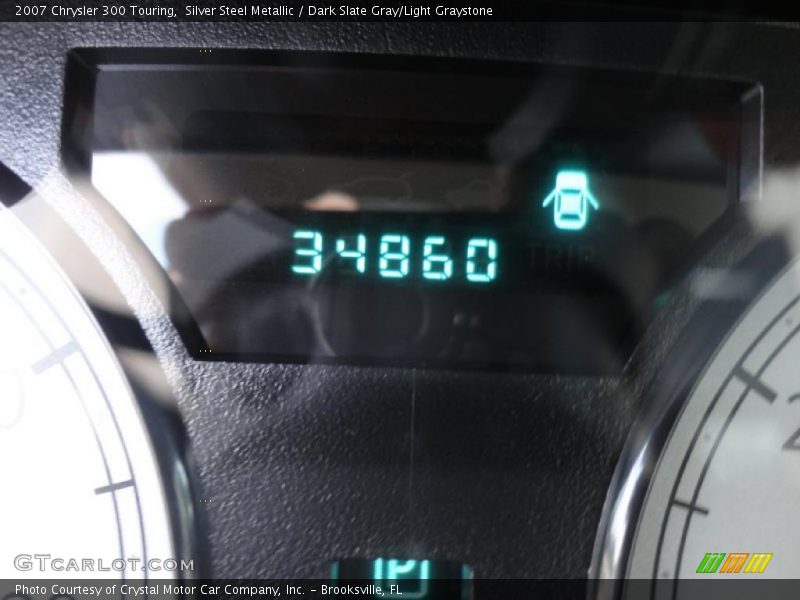 Silver Steel Metallic / Dark Slate Gray/Light Graystone 2007 Chrysler 300 Touring
