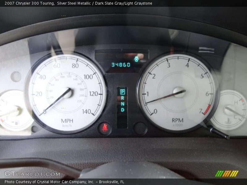 Silver Steel Metallic / Dark Slate Gray/Light Graystone 2007 Chrysler 300 Touring