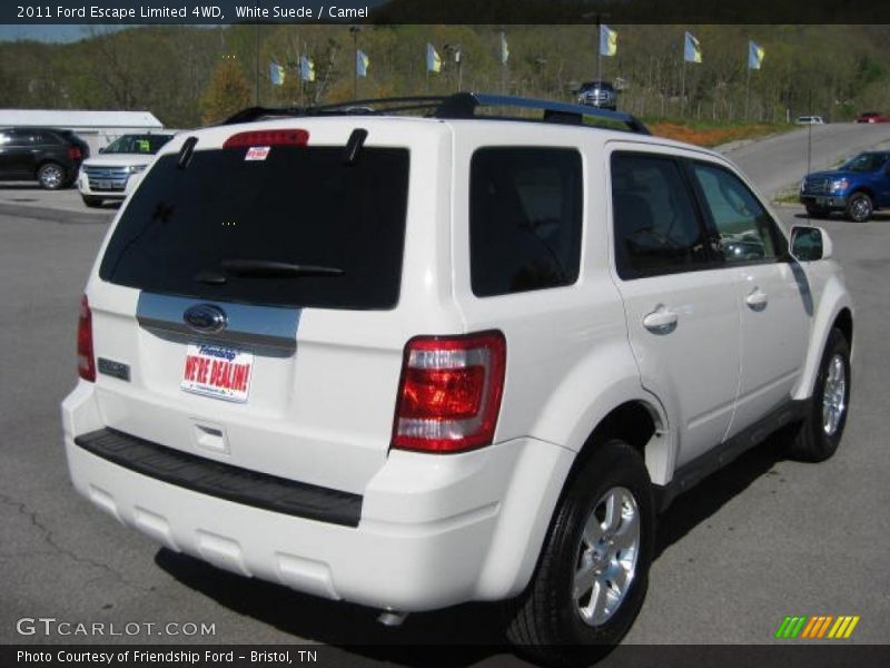 White Suede / Camel 2011 Ford Escape Limited 4WD