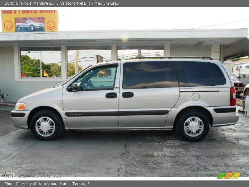 Silverstone Metallic / Medium Gray 2005 Chevrolet Venture LS