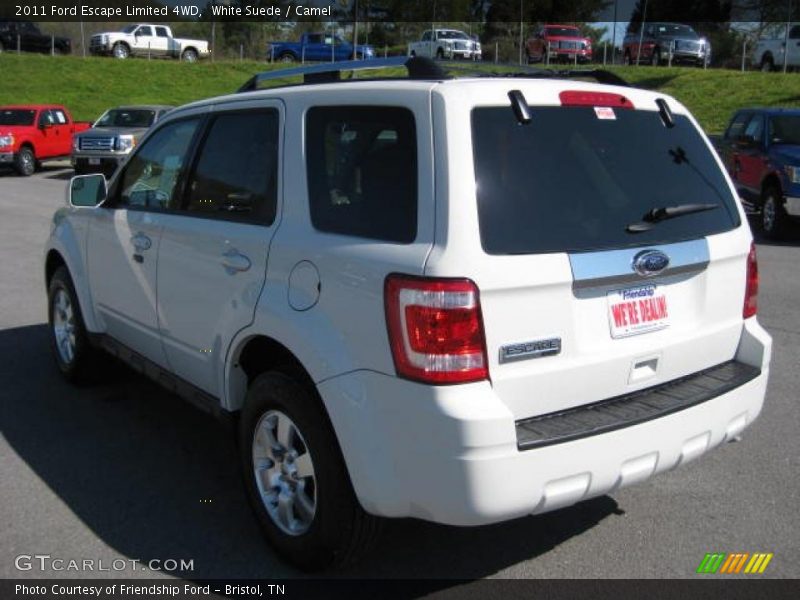 White Suede / Camel 2011 Ford Escape Limited 4WD