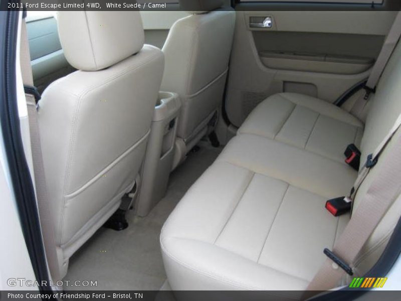 White Suede / Camel 2011 Ford Escape Limited 4WD