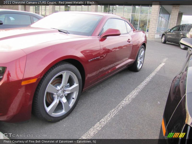 Red Jewel Metallic / Black 2011 Chevrolet Camaro LT/RS Coupe