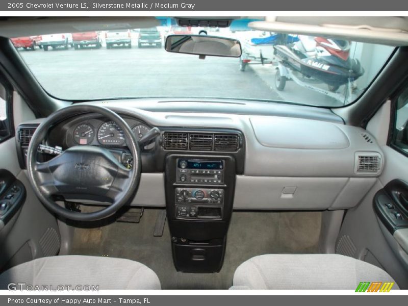Silverstone Metallic / Medium Gray 2005 Chevrolet Venture LS