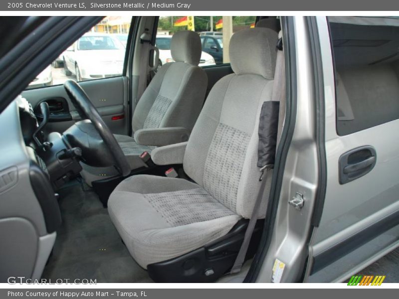 Silverstone Metallic / Medium Gray 2005 Chevrolet Venture LS
