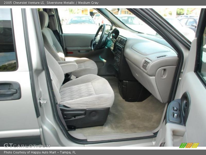 Silverstone Metallic / Medium Gray 2005 Chevrolet Venture LS