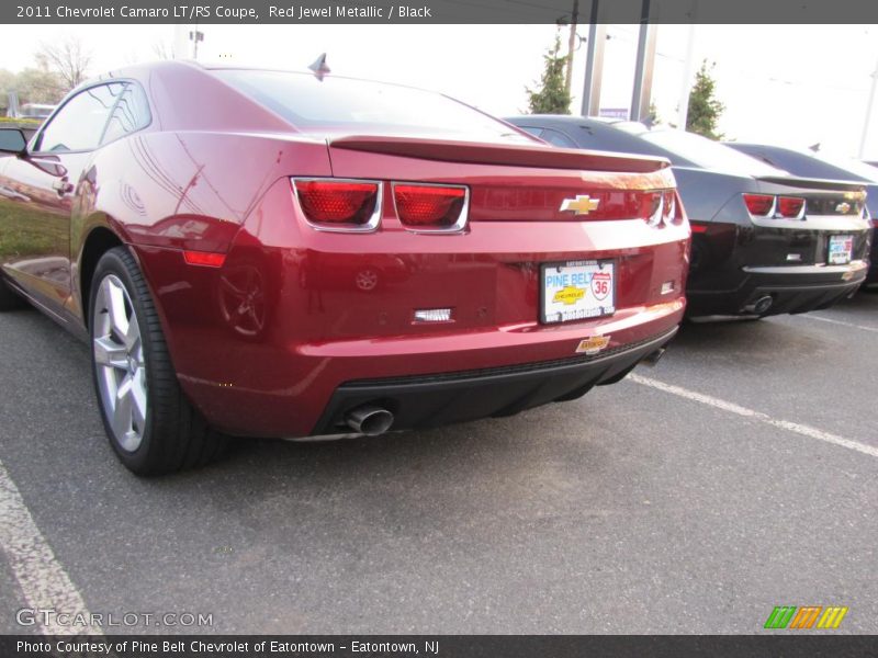 Red Jewel Metallic / Black 2011 Chevrolet Camaro LT/RS Coupe