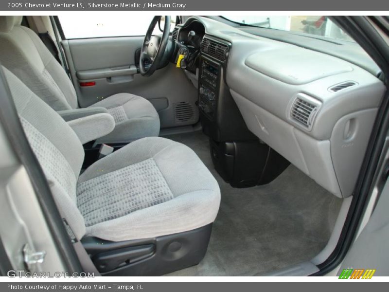 Silverstone Metallic / Medium Gray 2005 Chevrolet Venture LS
