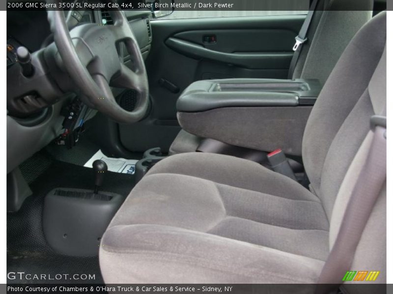 Silver Birch Metallic / Dark Pewter 2006 GMC Sierra 3500 SL Regular Cab 4x4