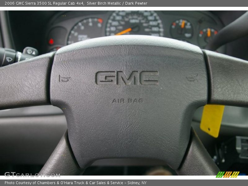 Silver Birch Metallic / Dark Pewter 2006 GMC Sierra 3500 SL Regular Cab 4x4