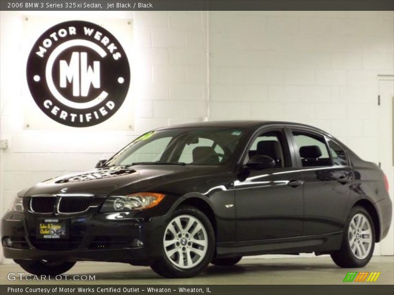 Jet Black / Black 2006 BMW 3 Series 325xi Sedan