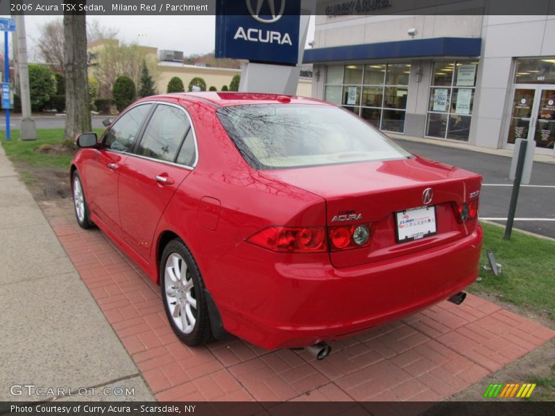 Milano Red / Parchment 2006 Acura TSX Sedan