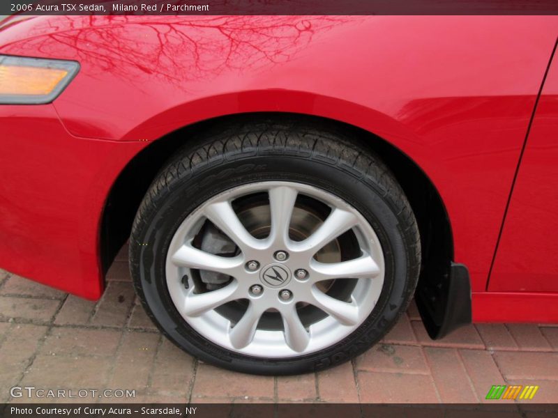 Milano Red / Parchment 2006 Acura TSX Sedan