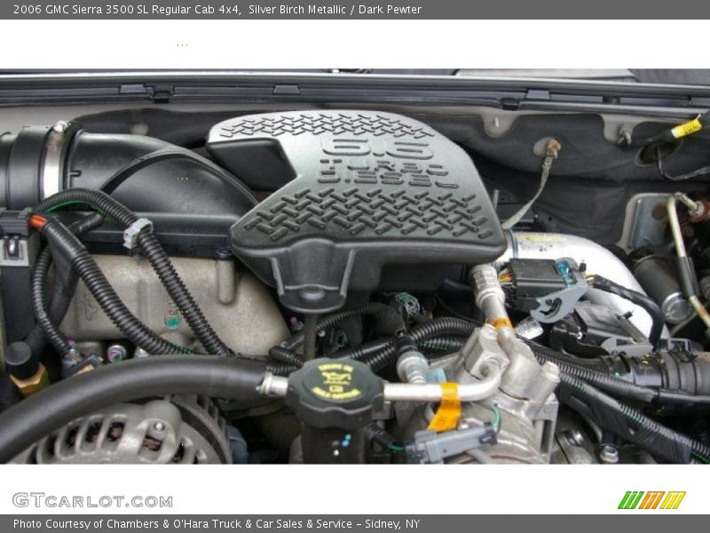 Silver Birch Metallic / Dark Pewter 2006 GMC Sierra 3500 SL Regular Cab 4x4