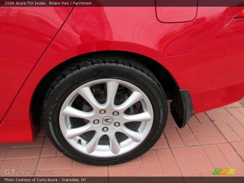 Milano Red / Parchment 2006 Acura TSX Sedan