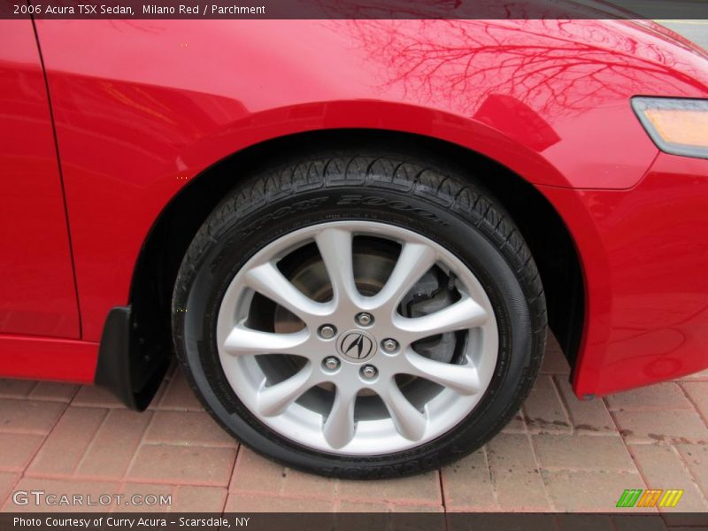 Milano Red / Parchment 2006 Acura TSX Sedan