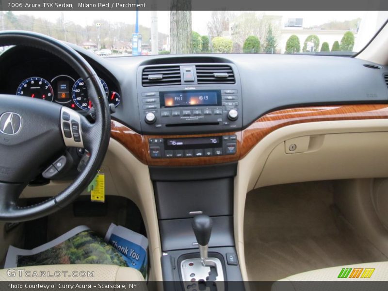 Milano Red / Parchment 2006 Acura TSX Sedan