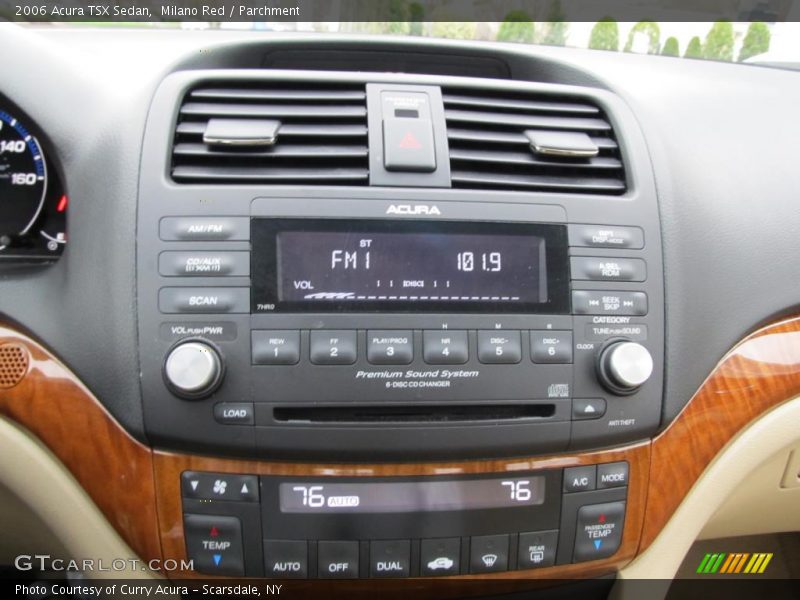 Milano Red / Parchment 2006 Acura TSX Sedan