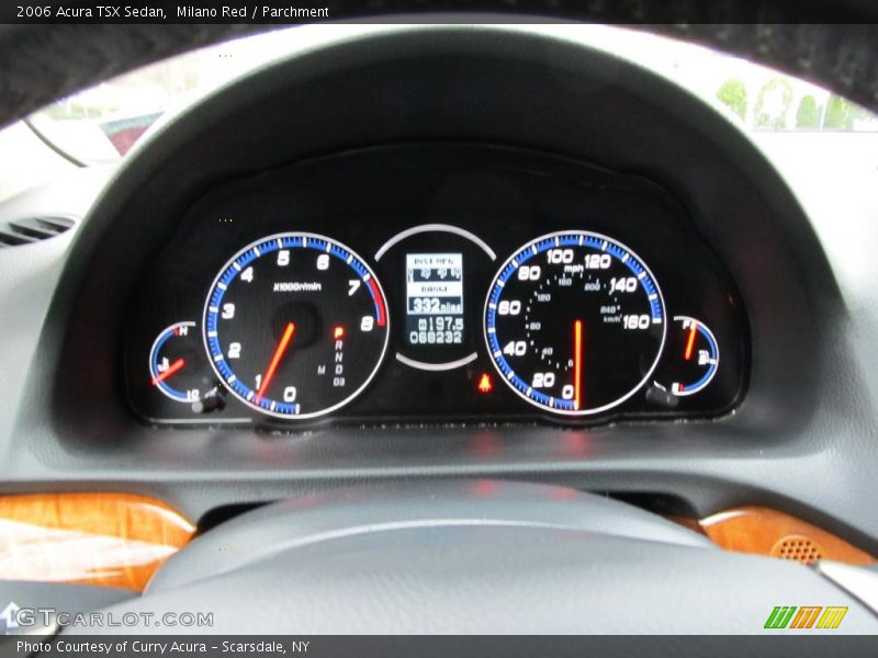 Milano Red / Parchment 2006 Acura TSX Sedan