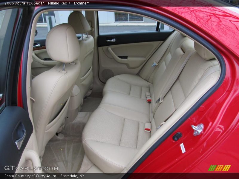 Milano Red / Parchment 2006 Acura TSX Sedan