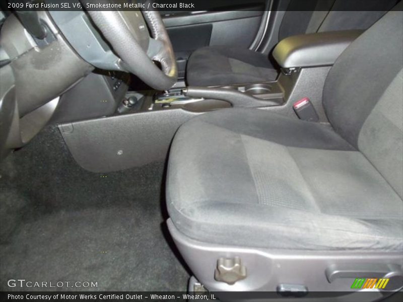 Smokestone Metallic / Charcoal Black 2009 Ford Fusion SEL V6