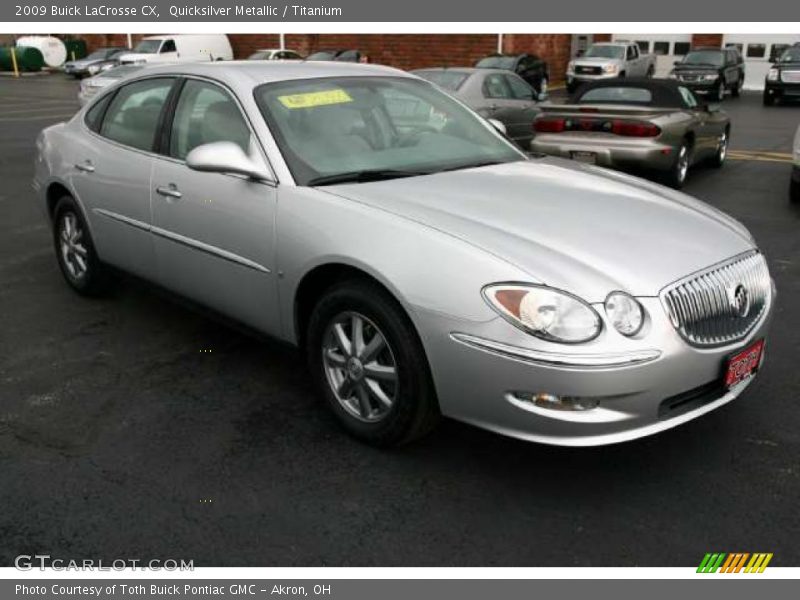 Quicksilver Metallic / Titanium 2009 Buick LaCrosse CX