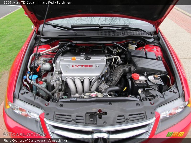 Milano Red / Parchment 2006 Acura TSX Sedan