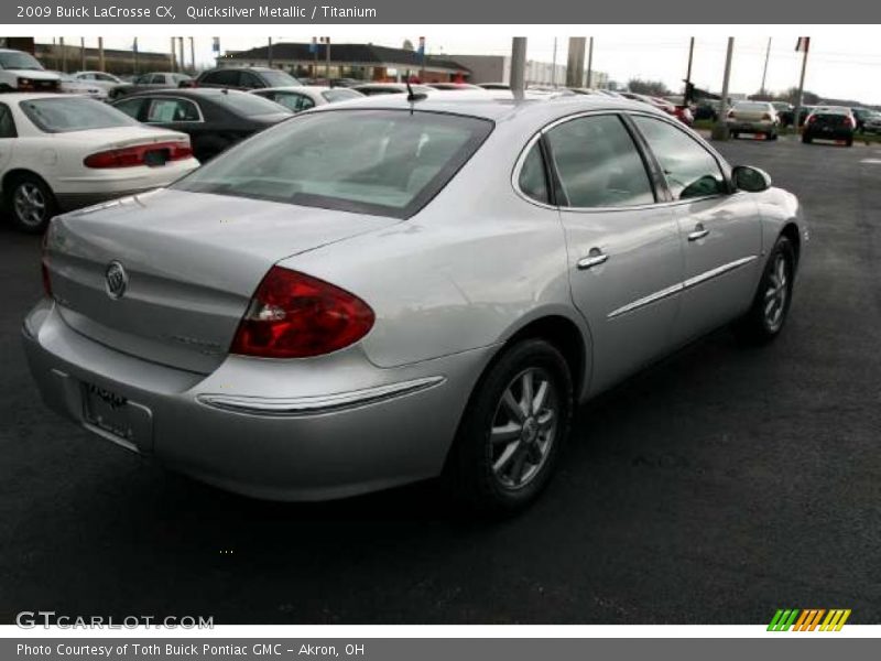 Quicksilver Metallic / Titanium 2009 Buick LaCrosse CX
