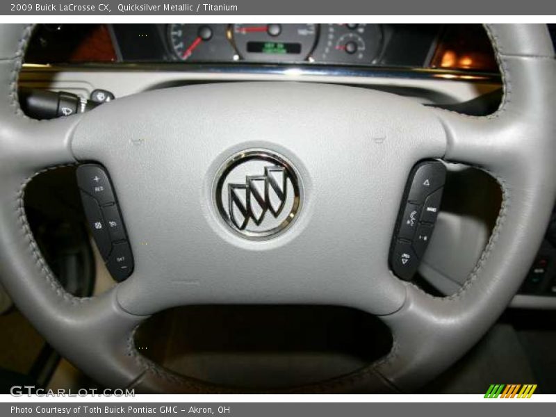 Quicksilver Metallic / Titanium 2009 Buick LaCrosse CX