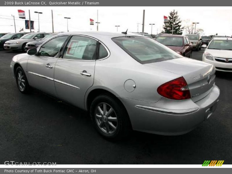 Quicksilver Metallic / Titanium 2009 Buick LaCrosse CX