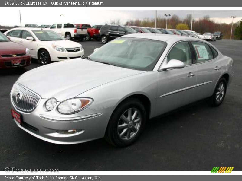 Quicksilver Metallic / Titanium 2009 Buick LaCrosse CX