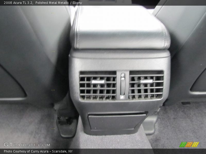 Polished Metal Metallic / Ebony 2008 Acura TL 3.2