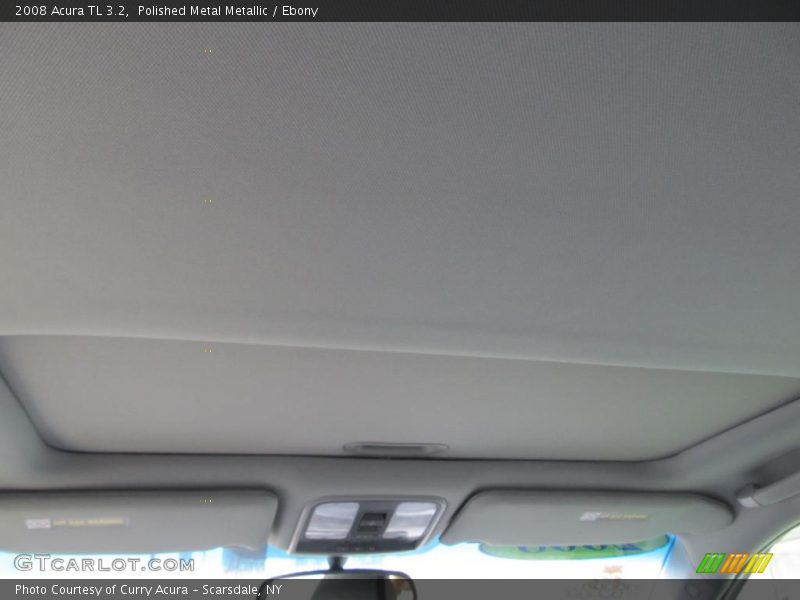 Polished Metal Metallic / Ebony 2008 Acura TL 3.2