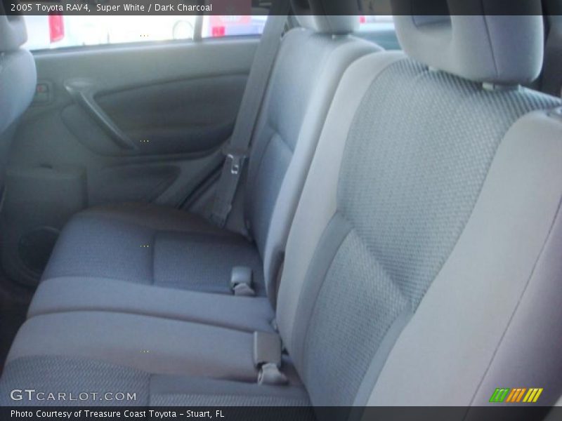Super White / Dark Charcoal 2005 Toyota RAV4