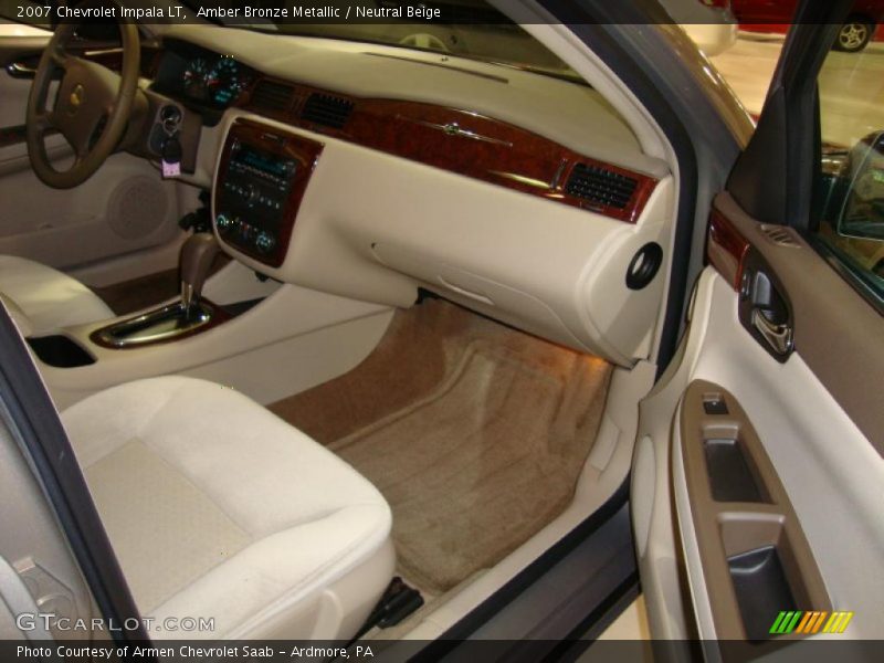Amber Bronze Metallic / Neutral Beige 2007 Chevrolet Impala LT