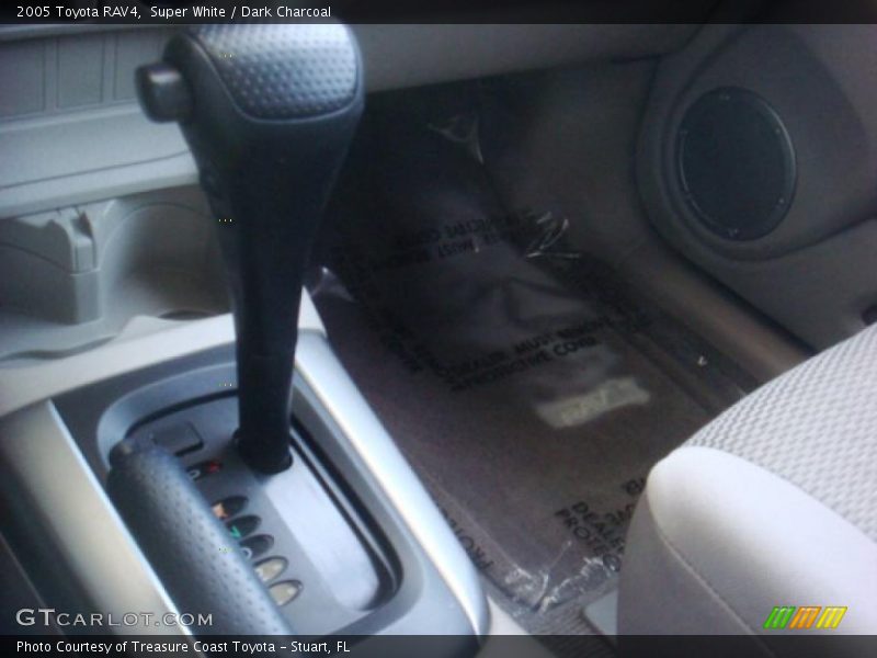Super White / Dark Charcoal 2005 Toyota RAV4