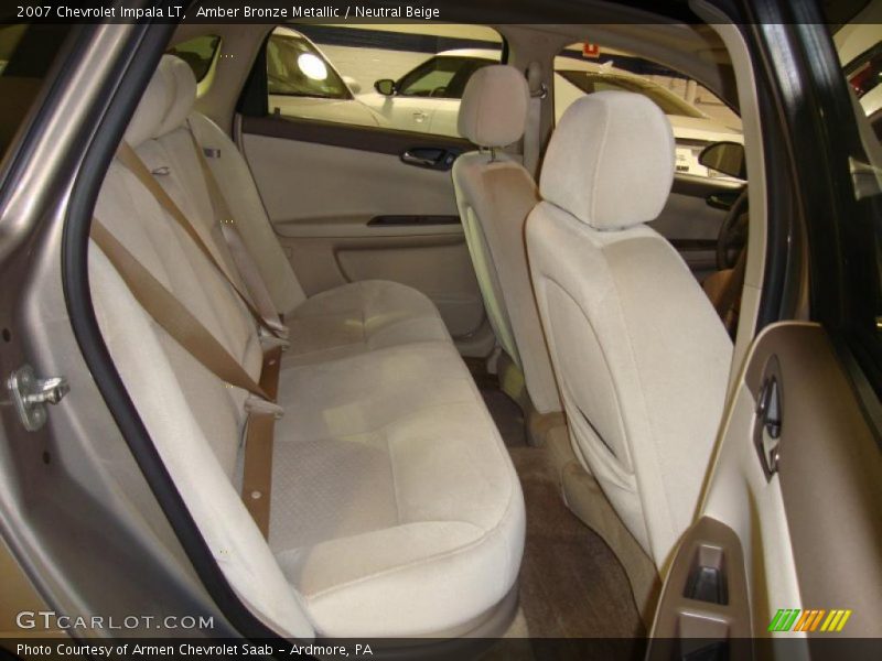 Amber Bronze Metallic / Neutral Beige 2007 Chevrolet Impala LT